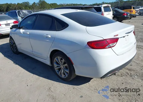 2015 Chrysler 200 S из США, поврежденный, VIN 1C3CCCBB0FN675433